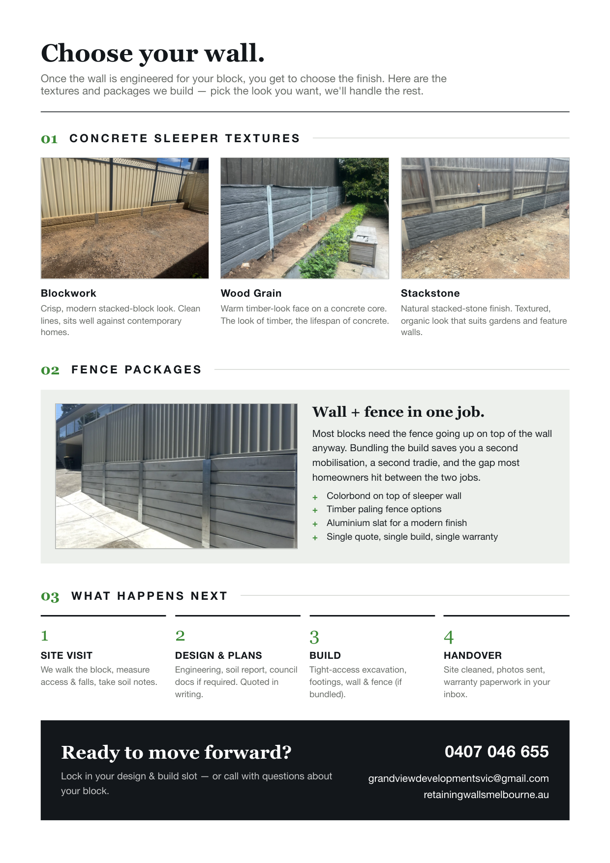 Client brochure